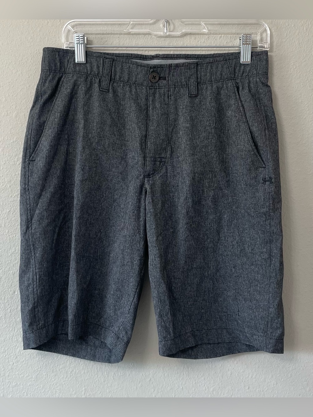 Under Armour Men’s HeatGear Golf Shorts Gray Loose Fit Size 32